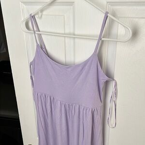Old navy Lavender adjustable Spaghetti Strap Dress size medium